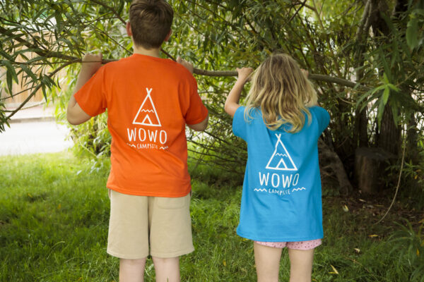 wowo campsite merchandise clothing kids t-shirt