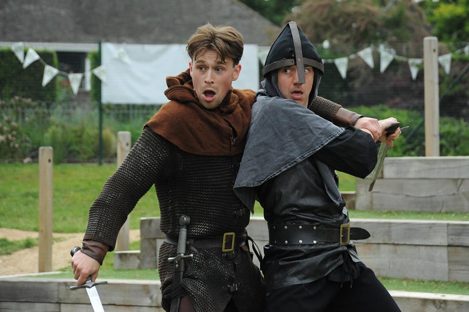 stage combat workshop at wowo campsite glamping camping workshops sussex
