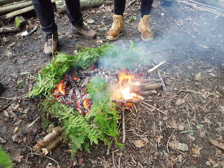 Really Wild Bushcraft Workshop - Wowo Campsite